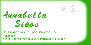 annabella sipos business card
